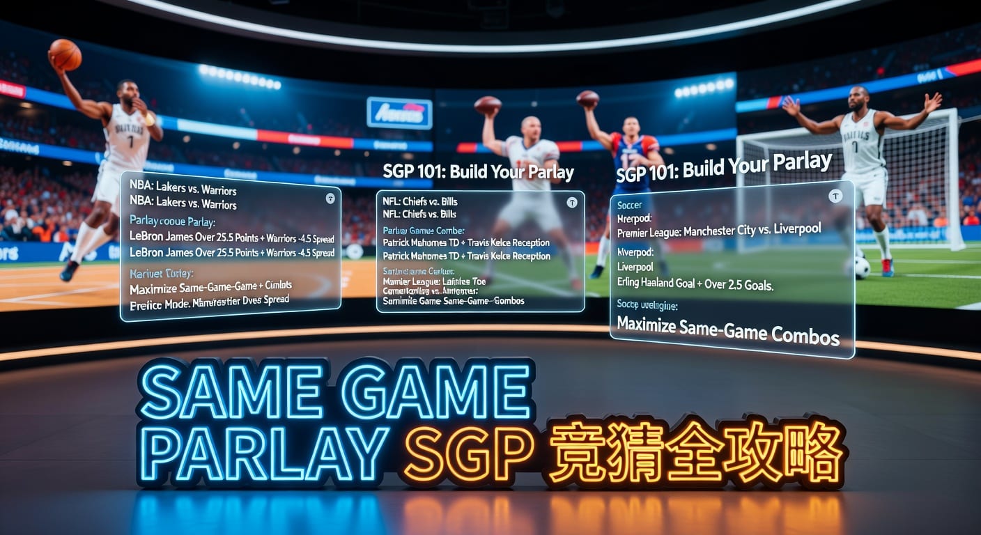 超级过关 Same Game Parlay SGP：百老汇国际官网赛前判断与组合思路