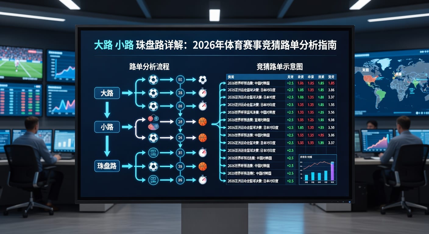 大路 小路 珠盘路投注技巧与走势判断