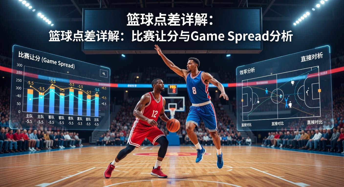 篮球点差与比赛让分 game spread 解读