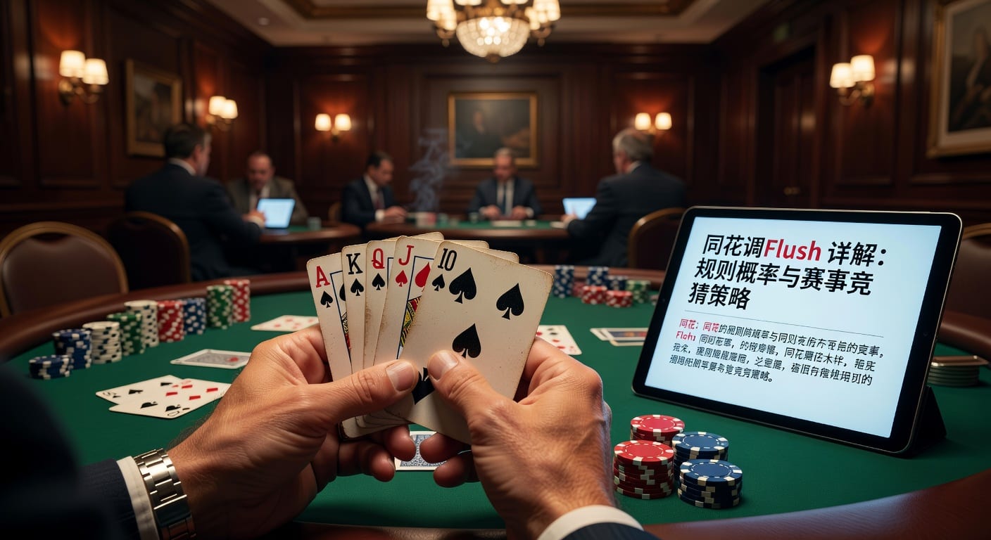 同花顺 straight flush｜牌型规则与实战判断