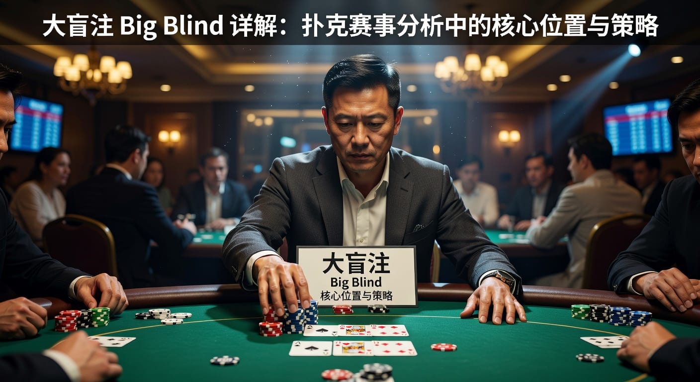 大盲注 big blind：大盲位筹码压力与实战读法
