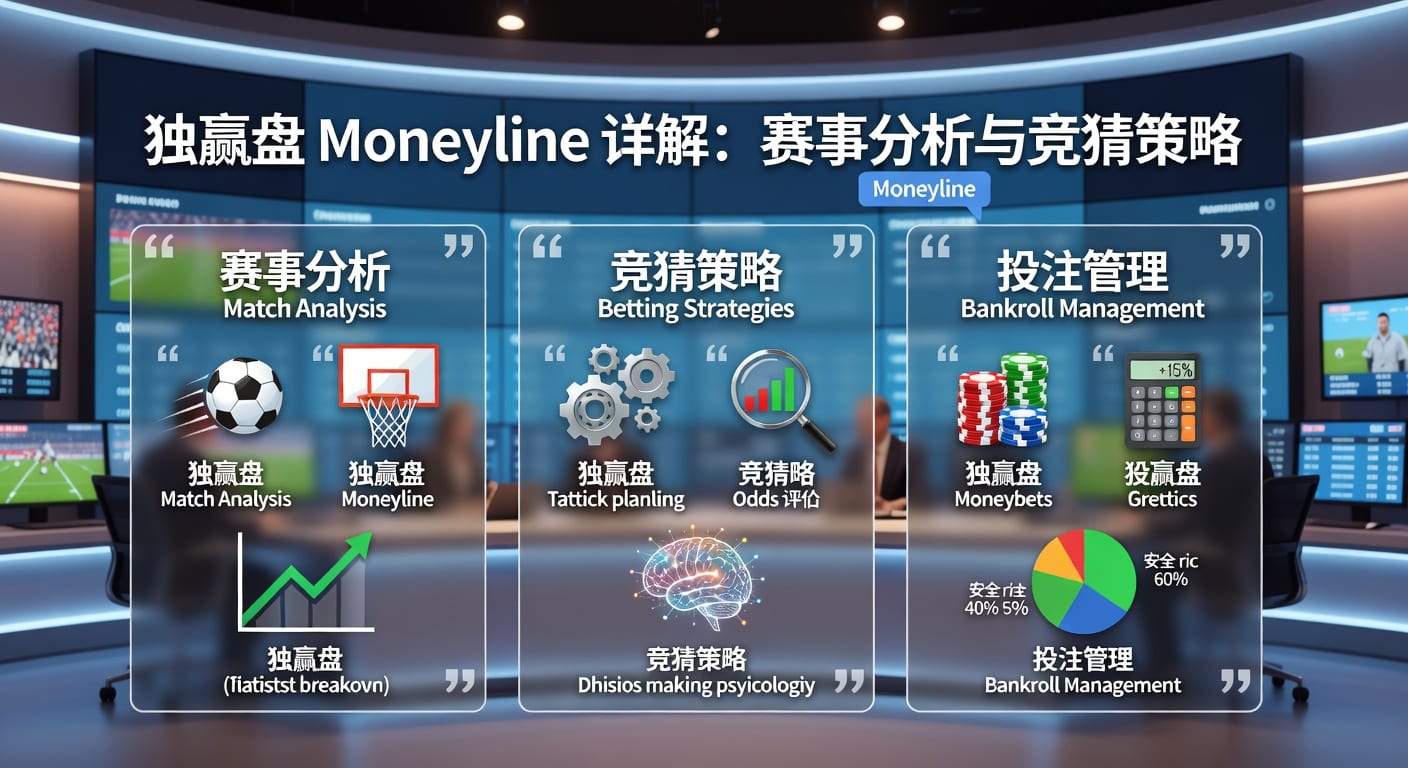 独赢盘 moneyline 实战解析｜雷速体育官网